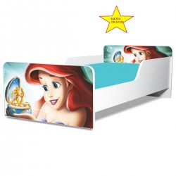 Pat junior Ariel , cu saltea, 130x60 cm