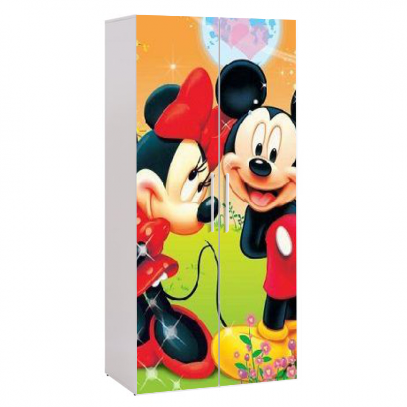 Dulap Minnie si Mickey Red Edition 2 usi