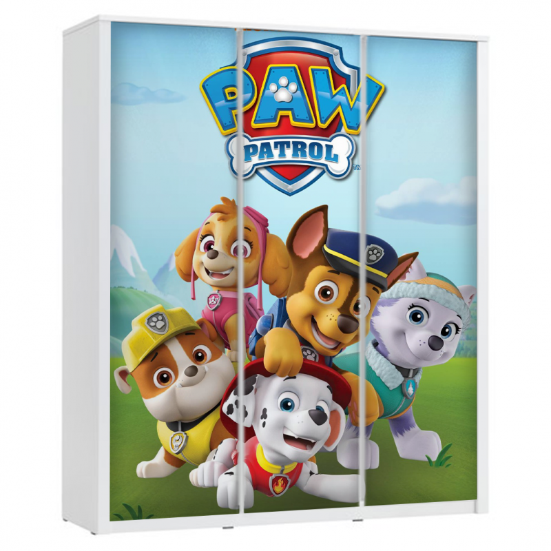 Dulap Paw Patrol 3 usi