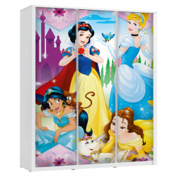 Dulap Printese Disney 3 usi
