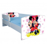 Pat tineret Mickey si Minnie, cu protectie, 130x60 cm