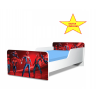 Pat junior Spiderman Multiverse, cu saltea, 130x60 cm