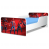Pat junior Spiderman Multiverse, cu saltea, 130x60 cm