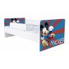 Pat Kiddy, imprimat cu Mickey Mouse, pentru 2-12 ani, cu protectie si saltea, 160x80 cm