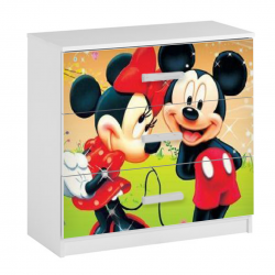 Comoda Minnie si Mickey Red...