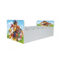 Pat Aero Paw Patrol, cu saltea, 180x80 cm