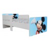 Pat Star imprimat cu Mickey, cu protectie si saltea, 180x80 cm
