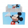 Pat Star imprimat cu Mickey, cu protectie si saltea, 180x80 cm