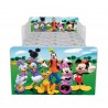 Pat Star imprimat cu Mickey si Prietenii, cu protectie si saltea, 160x80cm
