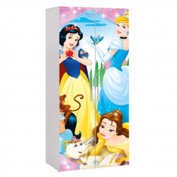 Dulap Printese Disney 2 usi